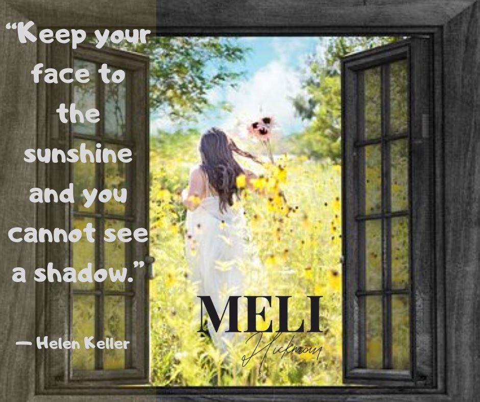meli_hickman's tweet photo. “Keep your face to the sunshine and you cannot see a shadow"

Helen Keller
#motivationalspeaker #melihickmanmotivationalspeaker #motivation #holisticperformancecoach #executivetrainer #speaker #positivity #lookingformotivation #sunshine #melihickman https://t.co/A7PUxE7VJX