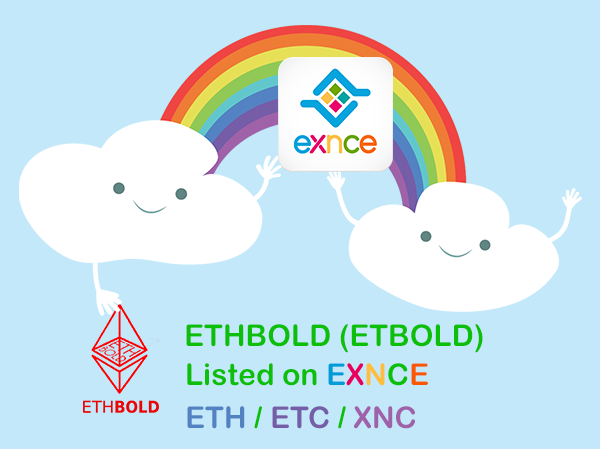 exncecom's tweet photo. ETHBOLD (ETBOLD) now available on 

@exncecom

Trade ETH/XNC/ETC
https://t.co/Q5063VIUSe   
https://t.co/u2tkJFuh3l
https://t.co/kNJBuIiaZw

$ETBOLD #ETBOLD #ETH #ETC #XNC

- ETHBOLD True financial interoperability requires a stable price of value exchange. https://t.co/GG6PkDz2FE