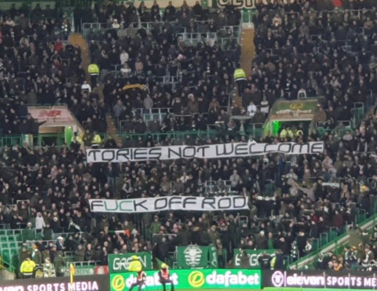 jamesdoleman's tweet photo. Green Brigade banner from Celtic Park today. https://t.co/Yppk2U0lNP
