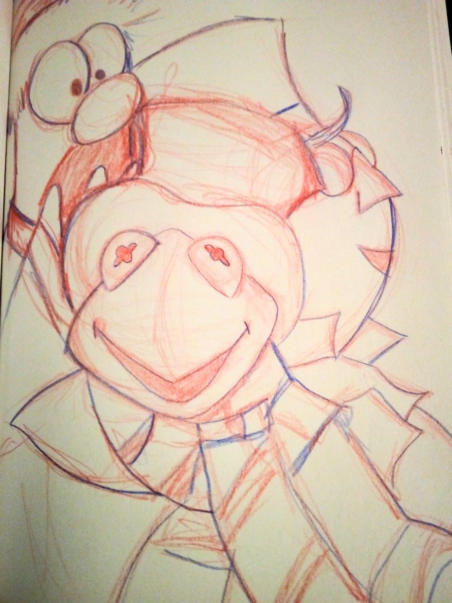 SugarSkullNoOne's tweet image. Working on some festive #muppets art

@KermitTheFrog @TheBunsenator @BeakerMeeps 
#muppetart