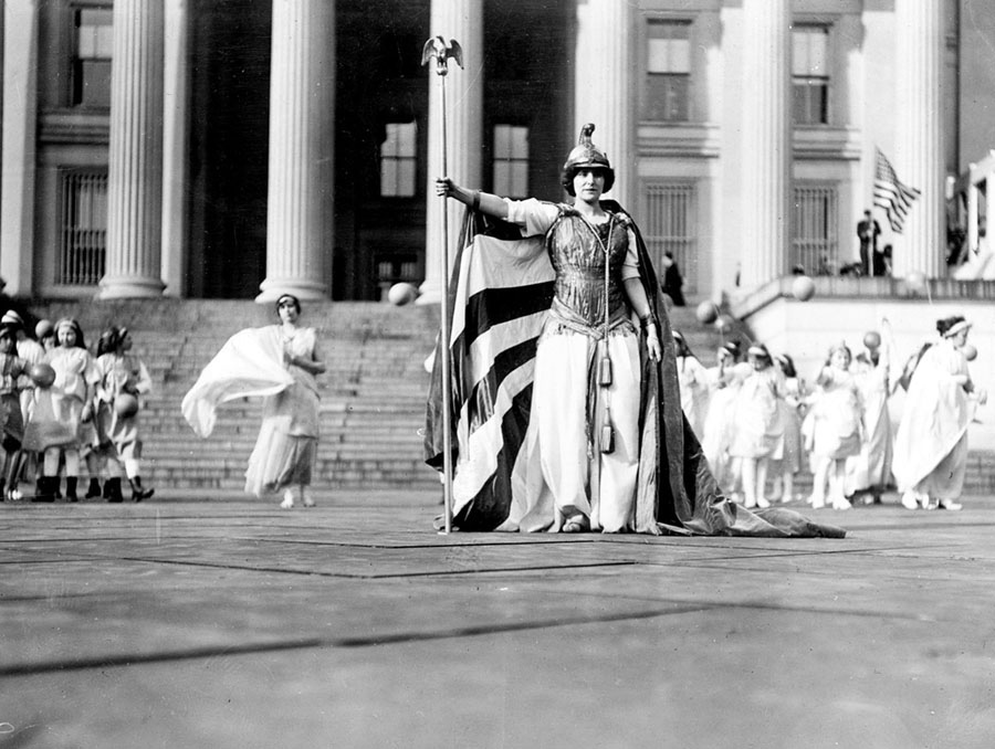 Stupid arguments against suffrage: "Man is by nature combative, woman is non-combative. The responsibility for maintenance of civil government rests, therefore, upon man because someone must be prepared to fight for it whenever the necessity arises," U.S. Rep. Abram Hewitt