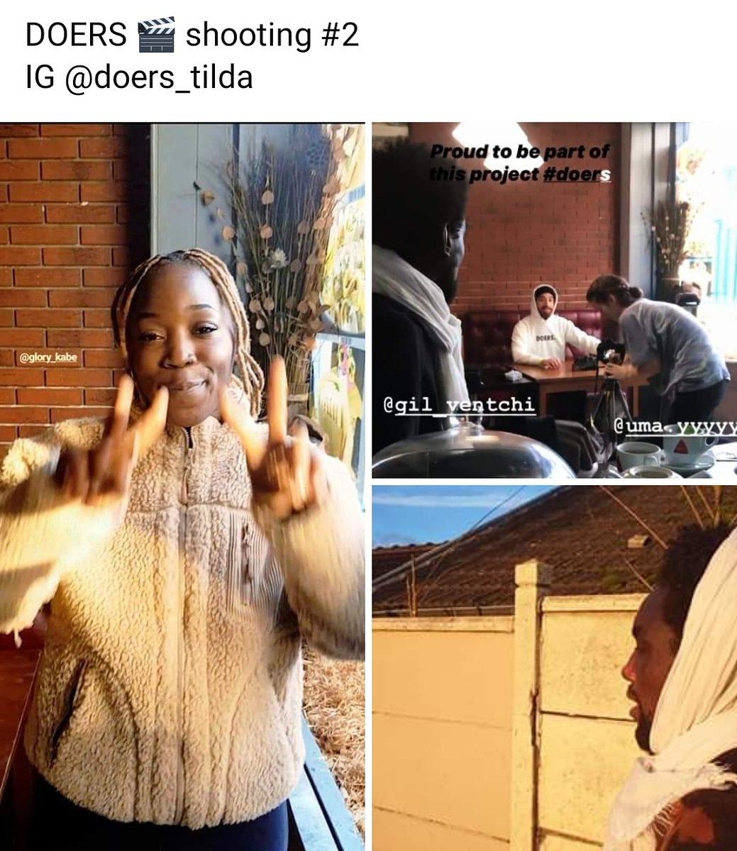 on a tourné le doer n.2, la chef #afrovegan Gloria Kabe. Les connections organiques se sont faites : Ventchi était présent, il se peux que ce soit le prochain. Et il portait un t-shirt NIUKU - en lys également. #Documentary #doerstilda