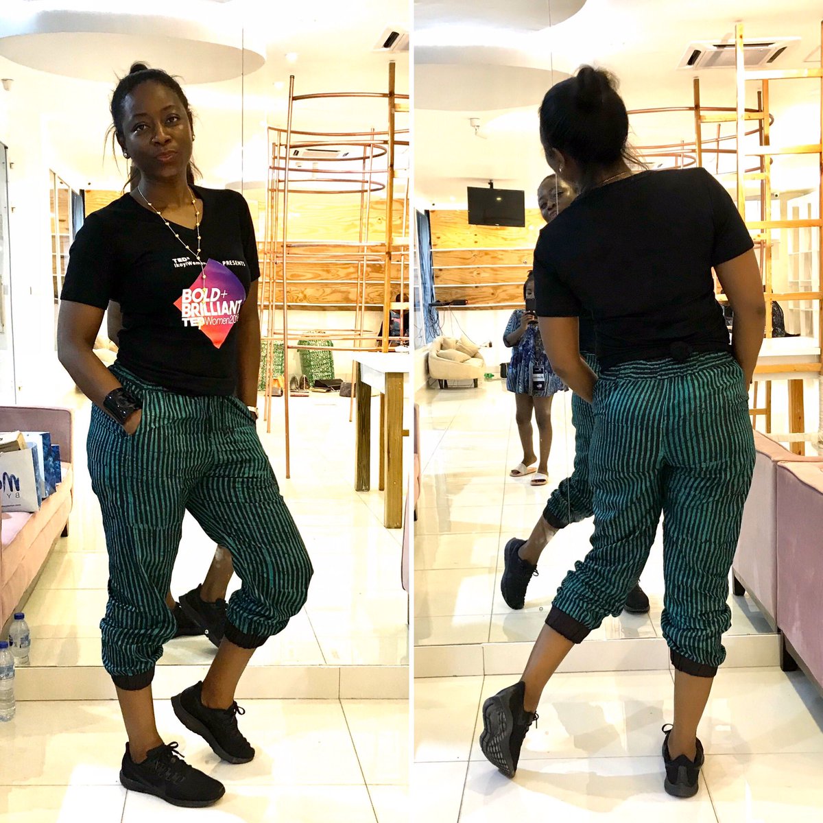 Just another day working at what I love...clothes. Fashion. Been on the website yet? meliabyjade.com
#wearableafricanart #EthicalFashion  #style