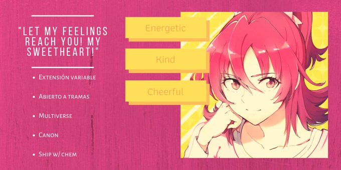 AidaManaHeart's tweet photo. ❝I ωαит тσ ρяσтεcт ενεячσиε'ѕ ѕмιlεѕ!❞

➤ Canon

➤ #Multiverse #FreeRol

➤ Abierto a tramas

¿RT? https://t.co/nzsNtIRV4k