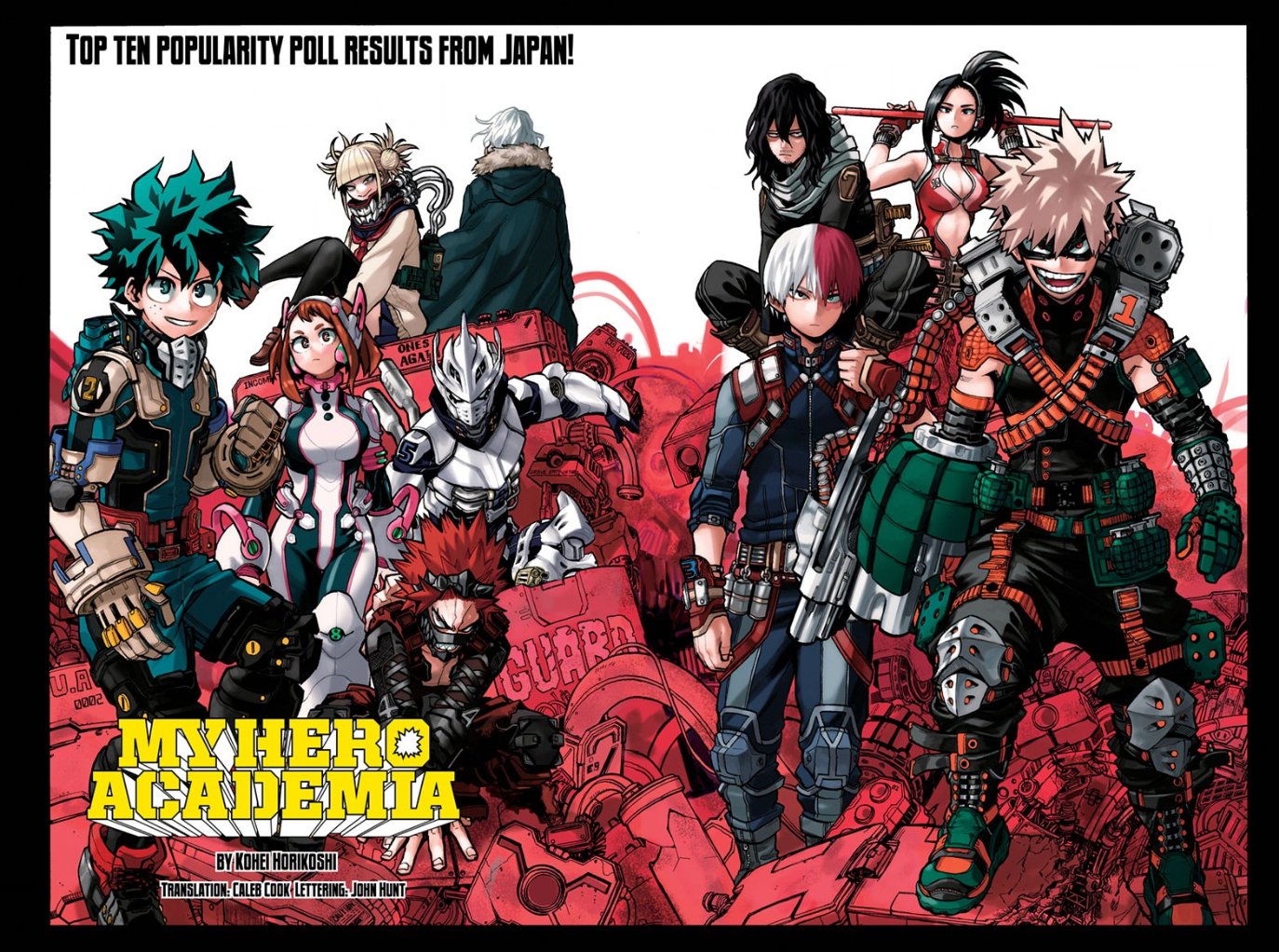 My Hero Academia 5th Popularity Poll. : r/BokuNoHeroAcademia