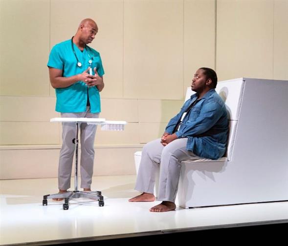 'Not seeing myself reflected, I realized I had to write worlds where I saw myself.' – Black queer playwright Donja R. Love on his 'super personal' play about being diagnosed with HIV. Tickets to #oneintwo are available through your #TDF membership. bit.tdf.org/35k3tA4
