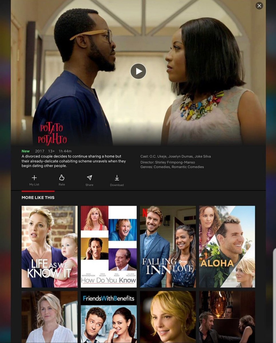 shirleyfmanso's tweet photo. #PotatoPotahtoFilm live on Netflix. Who's watching? Let's watch with family, friends. Share and let me know what you think! https://t.co/RDSvLusTUe