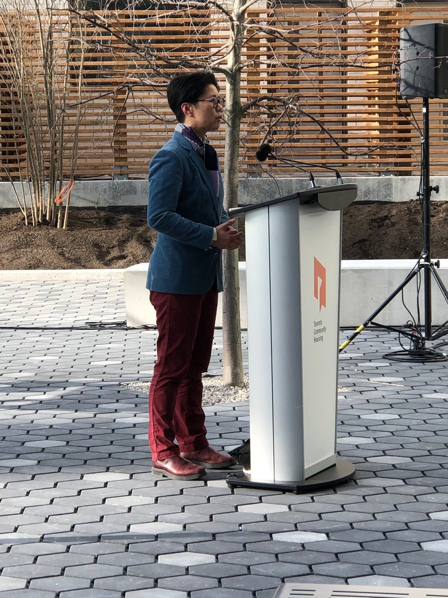 ThomasAndWaugh's tweet photo. Grand Opening of 150 River-
13th building completed in our Regent Park Renovation. We’re so proud to be included in this day Program. ⁦@TOHousing⁩ ⁦@TheDanielsCorp⁩ ⁦@RegentParkLife⁩ https://t.co/XGHdL0U8BO