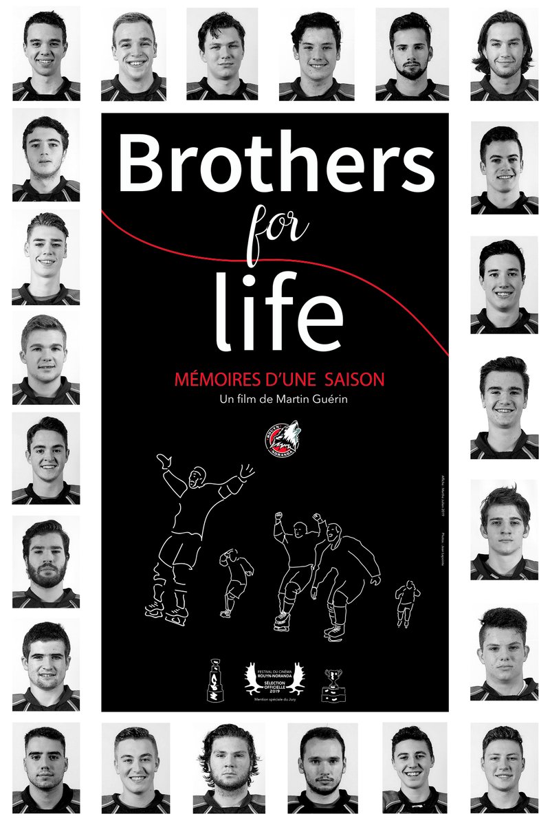 Vous voulez revivre la saison historique 2018-19 🏆🏆
📽️Brothers for life-mémoires d'une saison
📍Première au Cinéma Paramount R-N
🗓️Jeudi 19 décembre à 19h00
🎟️Places limitées
<a href="/LHJMQ/">LHJMQ</a> 
#HuskiesRNation