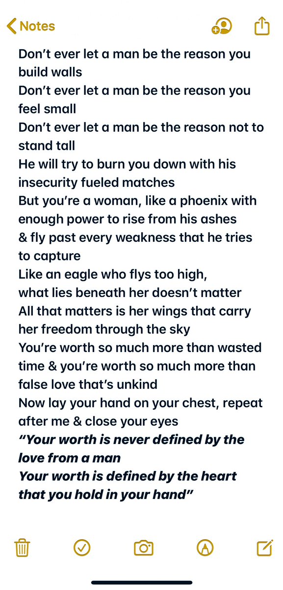 TylerBaltierra's tweet photo. I wrote this thinking about my daughter &amp; how she’s just growing up so fast. I wrote this thinking that if anything ever happens to me &amp; daddy isn’t there to remind her how beautiful &amp; strong she is, she can at least read my words &amp; remember how worthy she is to be loved! 😭❤️ https://t.co/Wf2HRQCpjD