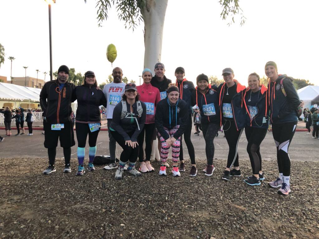 Challenged my staff to wellness challenges this year as part of our #HawksRising school theme. My first 5k EVER! I can honestly say enjoyed it and feel even better accomplishing this goal! <a href="/HotChocolate15k/">Hot Chocolate Run</a> <a href="/ChandlerUnified/">Chandler Unified School District</a> <a href="/CTAIndeHawks/">CTAIndependenceHawks</a>