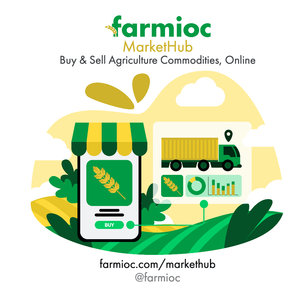 farmioc's tweet photo. Farmioc MarketHub : The Agriculture Commodity Digital Marketplace

Learn More at https://t.co/IWROyomEJr

Buy or Sell regular, organic, or non-GMO Agriculture commodities, for physical delivery, Online.

#farmioc #India #Agriculture #commodity #marketplace https://t.co/z6vuJtbSbj