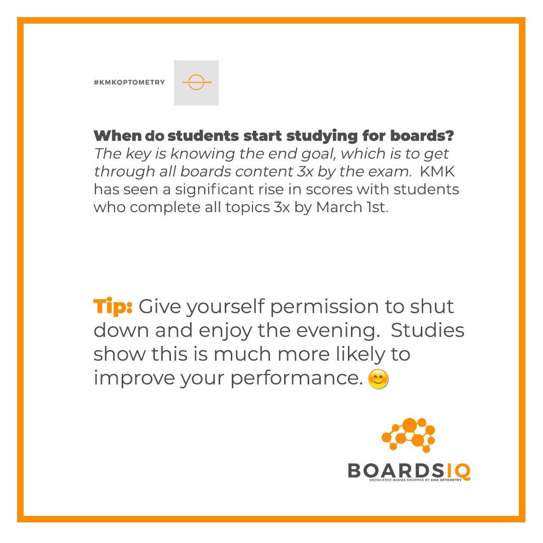 KMKOptometry's tweet image. Introducing.... #KMKKnowledgeBombs 💣-  Quick tips to help you prepare for domination. Augh!! Am I on track for studying for Part 1?!?!  😫🤷🏽‍#KMKOptometry #dominate #knowledgeispower