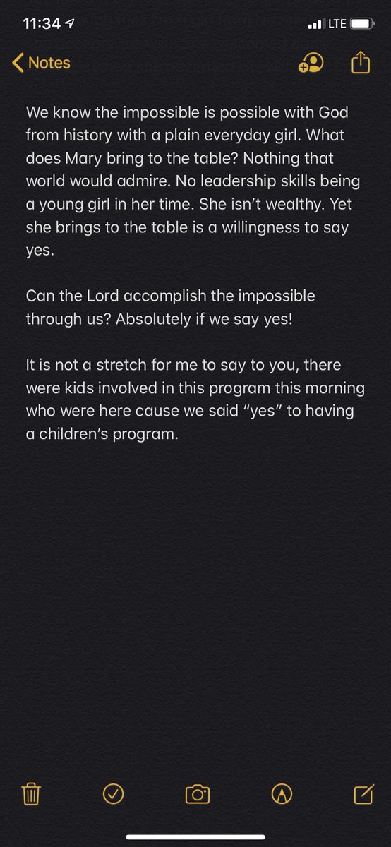 FUMCADA's tweet image. Sermon notes from @revbmat....