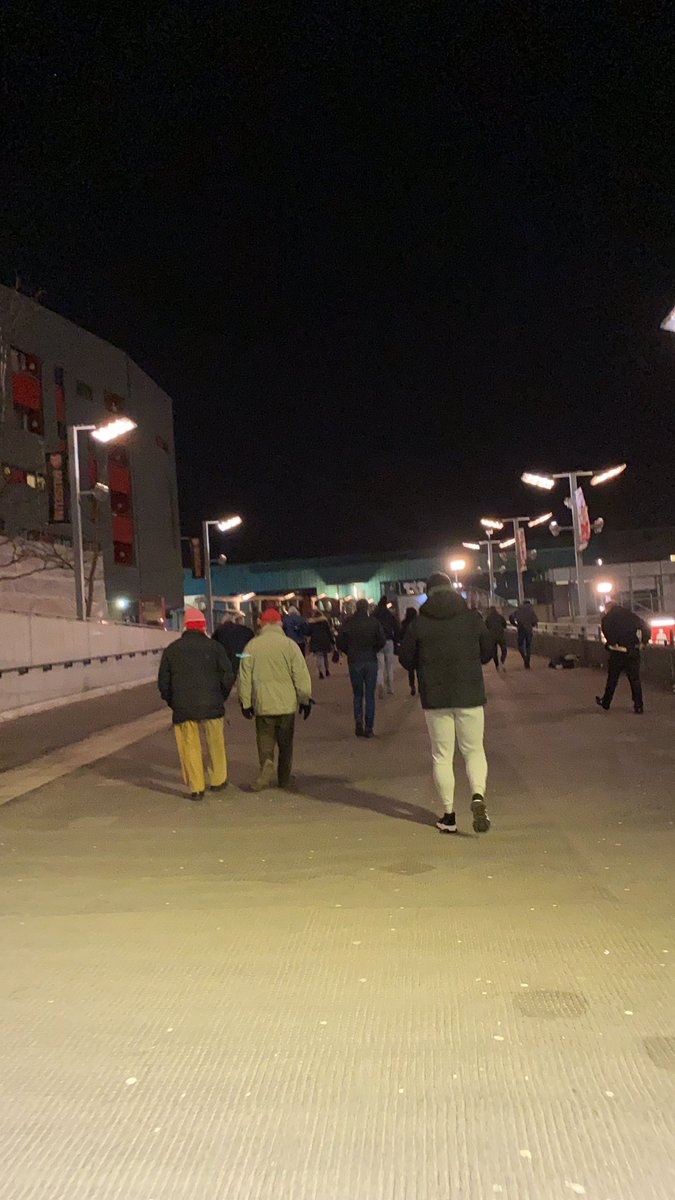 To the owner of Arsenal football club. You are a disgrace for allowing this to happen. It’s so bad that thousands of us left at half time! Sell up and leave. #arsenalfc