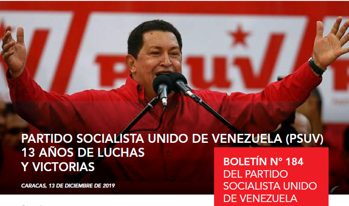 desdebolivar_'s tweet photo. "Fuerza política y espiritual de nuestra Revolución": Así definió el presidente Maduro al @PartidoPSUV @JuventudPSUV 

#SoyComunicadorClap 
@YepfriArguello 
@JustoNogueraP 
@comandosergioh 

#20AñosDeSoberaníaPopular #PSUV13AñosDeVictoria https://t.co/tzbYafujlJ