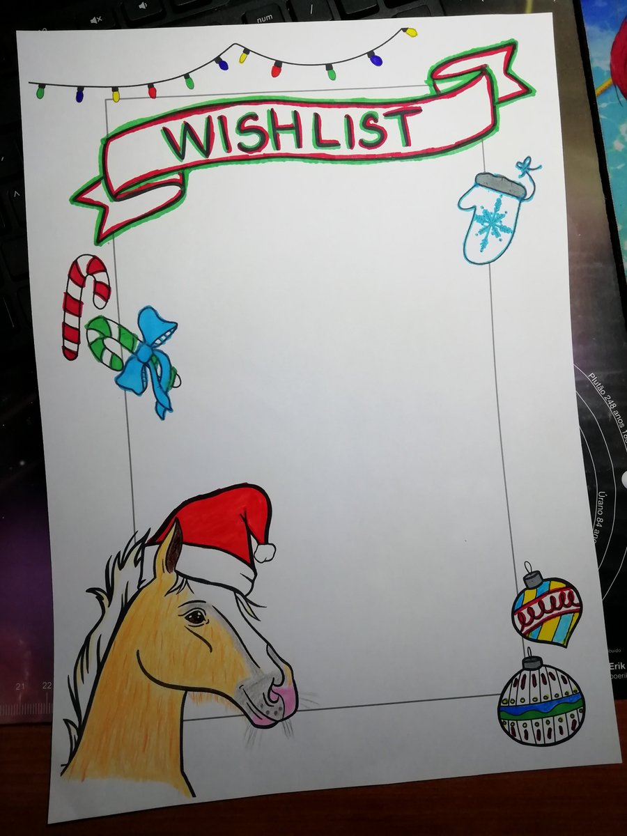 Cinnamon_99's tweet photo. I'm about to write my letter to Santa! Thank you @StarStable for the adorable gifts 🎁 

#StarStable #RideIntoWinter https://t.co/mHK0BK9WWh