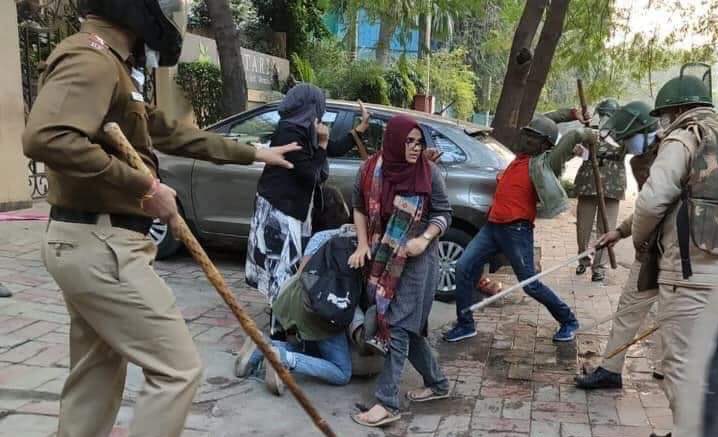 ProfCong's tweet photo. We condemn in the strongest terms the acts of violence purported against students of #JamiaMilia University. 

We urge the government to take action and take immediate steps to ensure the safety of the students and the public. 

This is shameful. https://t.co/Xa1qlWWB5l