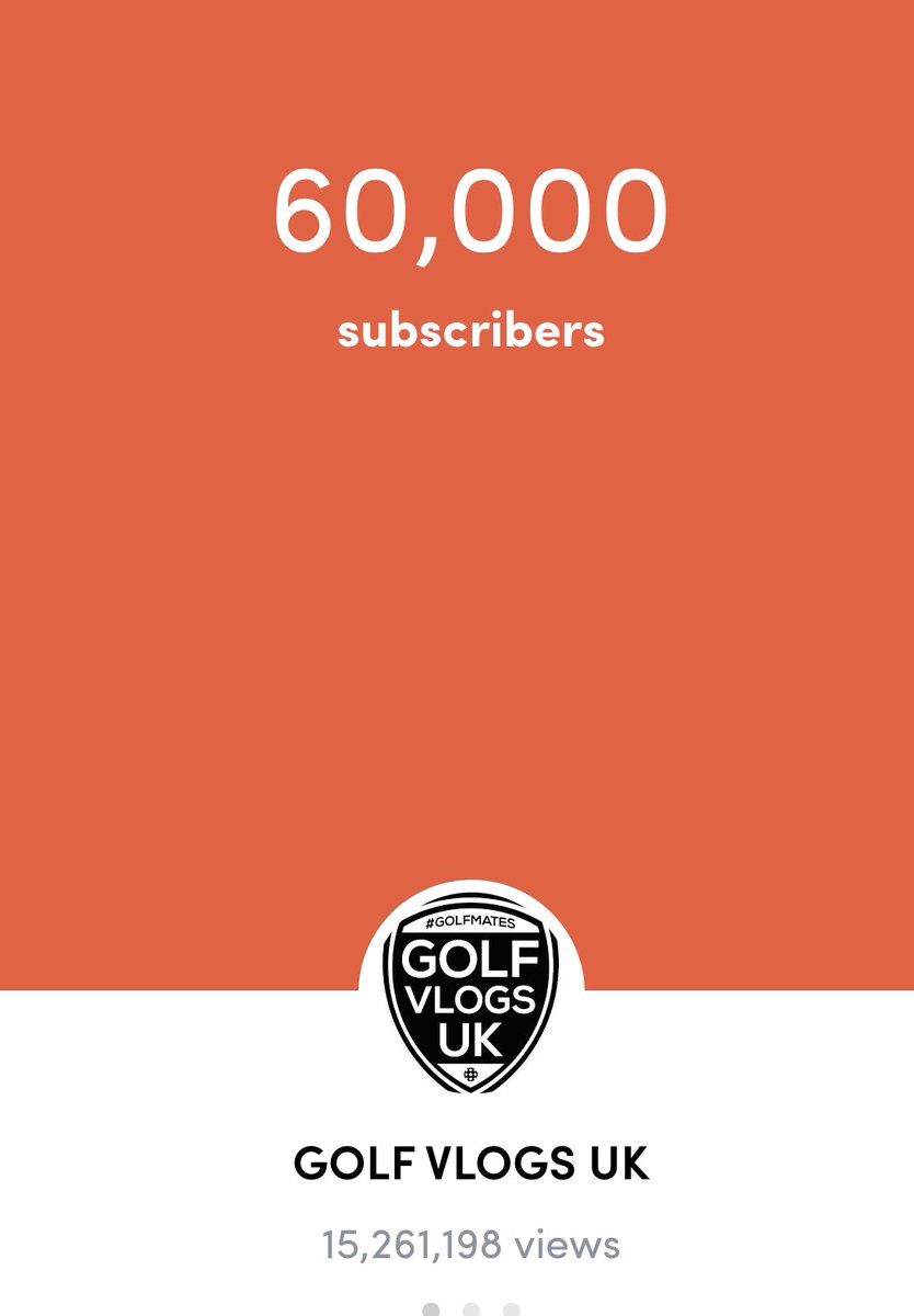 Absolutely did never see this coming 🤔. 

Thank you to the only real golf community out there 

The #golfmates why real golf mates are formed