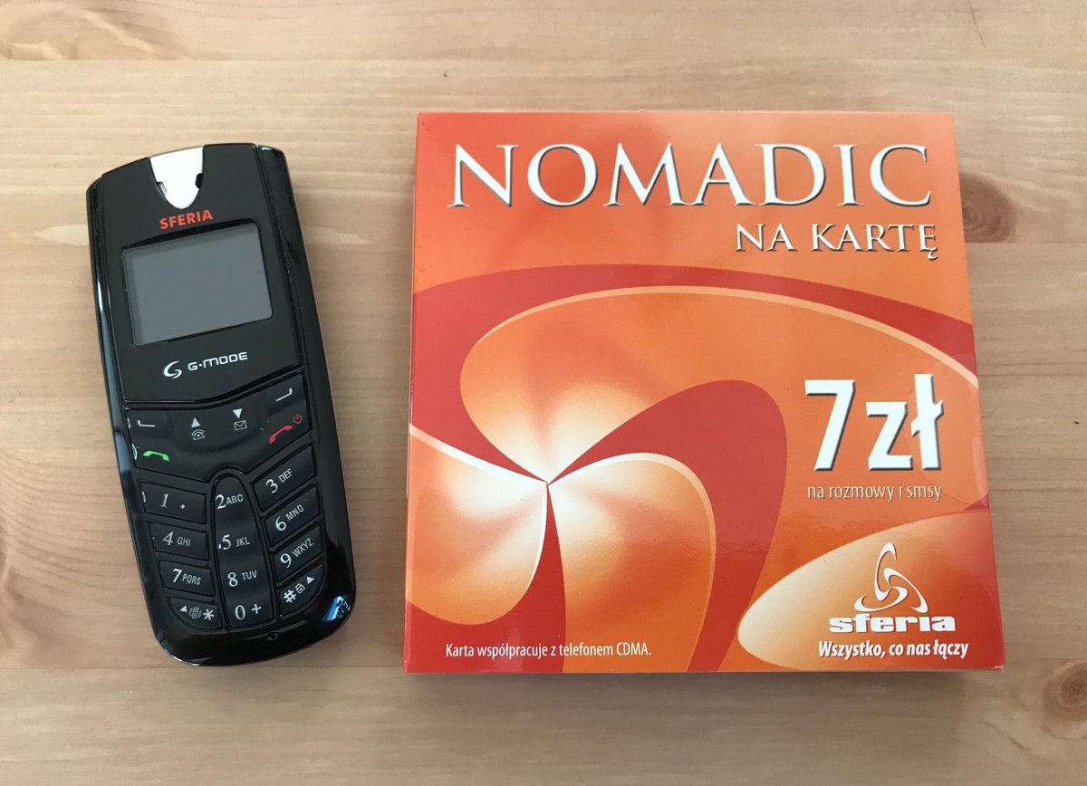 josviaque's tweet photo. ☎️ Czy ktoś jeszcze pamięta Sferię, która oferowała #telefon stacjonarny i nomadyczny w technologii #CDMA na terenie Warszawy oraz Ostrołęki? Numer stacjonarny w komórce - to było coś! 😊 #CDMA2000 #Sferia #telefonia #Warszawa #Ostrołęka #historia https://t.co/gdMQFkHI2t