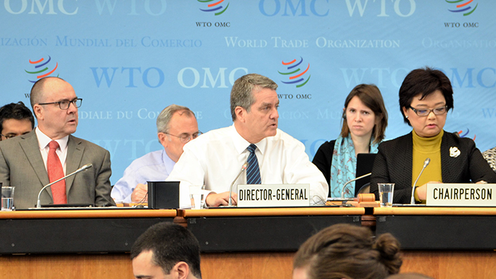 This week <a href="/WTODGAzevedo/">Roberto Azevêdo</a> announced he will launch intensive consultations on resolving the Appellate Body impasse at the meeting held by the General Council 👉 dlvr.it/RKyBLp