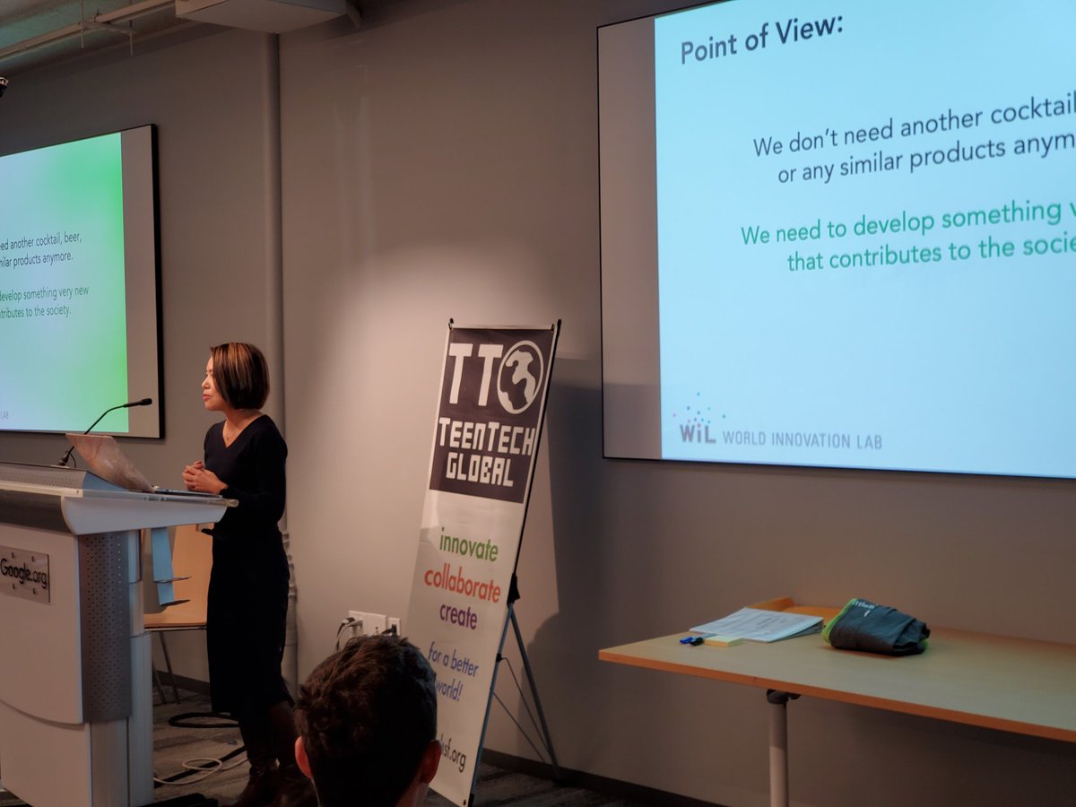 HarshaTtsf's tweet photo. Namiko Kaijwara speaking at the TeenTechSF Global Youth Summit

"You need to figure out why your product is good"

@teentechsf #TTSFGYS https://t.co/bAecMI36DF