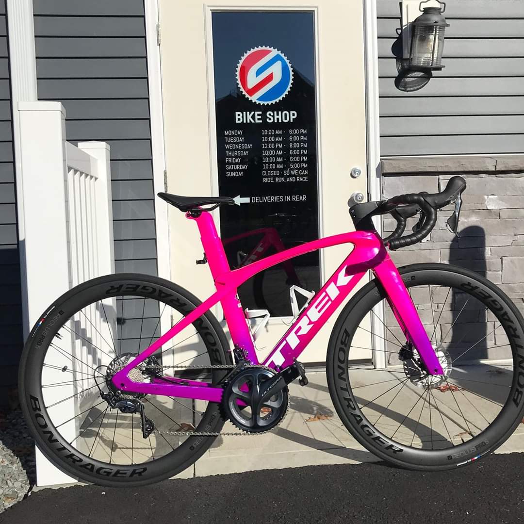 pink trek bike