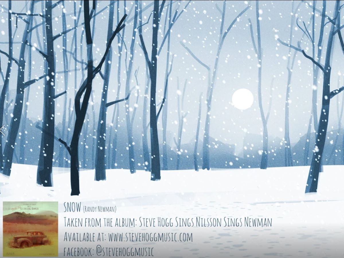 Brand new video for the song SNOW - mailchi.mp/bf9fd430e5b2/b… I'm very excited to share my new video for SNOW, taken from my new album Steve Hogg Sings Nilsson Sings Newman
Please watch/like and S-H-A-R-E. 
Special thanks to Stefan Marjoram for the Christmassy animation.