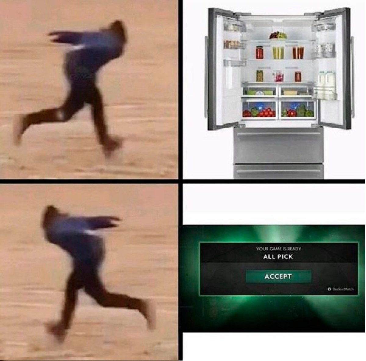 more_mmr's tweet photo. Classic Dota player routine :D

#funMoreMMR https://t.co/xLlxG35vvM