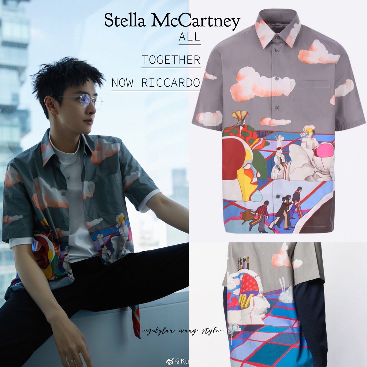 housewifefromUK's tweet photo. Darren Chen Men’s Uno 15/12/2019
Stella McCartney All Together Now Riccardo Shirt £480
#DylanWang #CaesarWu #ConnorLeong #ShenYue #MeteorGarden #DarrenChen #MeteorGarden2018 #ShanCai #HuaZeLei #DaoMingSi #MeiZuo #F4 #wanghedi #wanghejun #MeteorGardenNetflix https://t.co/zemCur3icl
