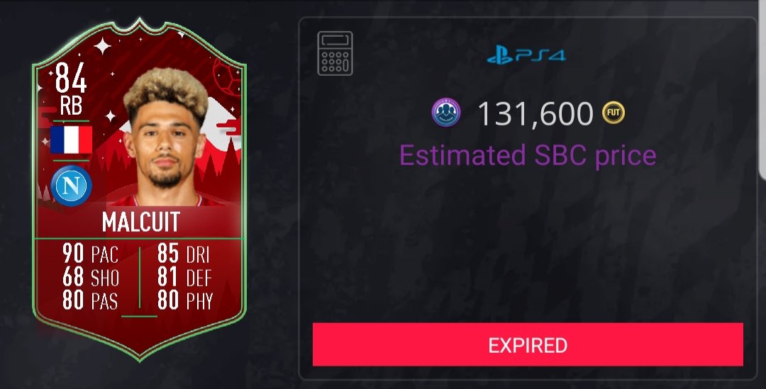 MoKashlan's tweet image. What the hell is this? Seriously! Worst FUTMAS EVER!!

for 84 players, 131K and 164K!!
Also untradable, Really??
What if they give us Aubamuang or Modrić like FIFA17? they would cost +700K 🤦🏻‍♂️😑

Please stop thinking about MONEY EA, at least not in #FUTMAS 😐