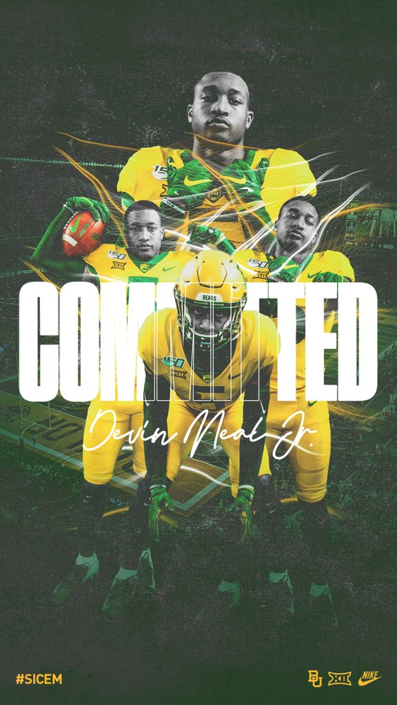 DevinNealjr1's tweet photo. Proud to announce that I am committed to the University of Baylor! 🐻 #SicEm https://t.co/lBalGFJlmL