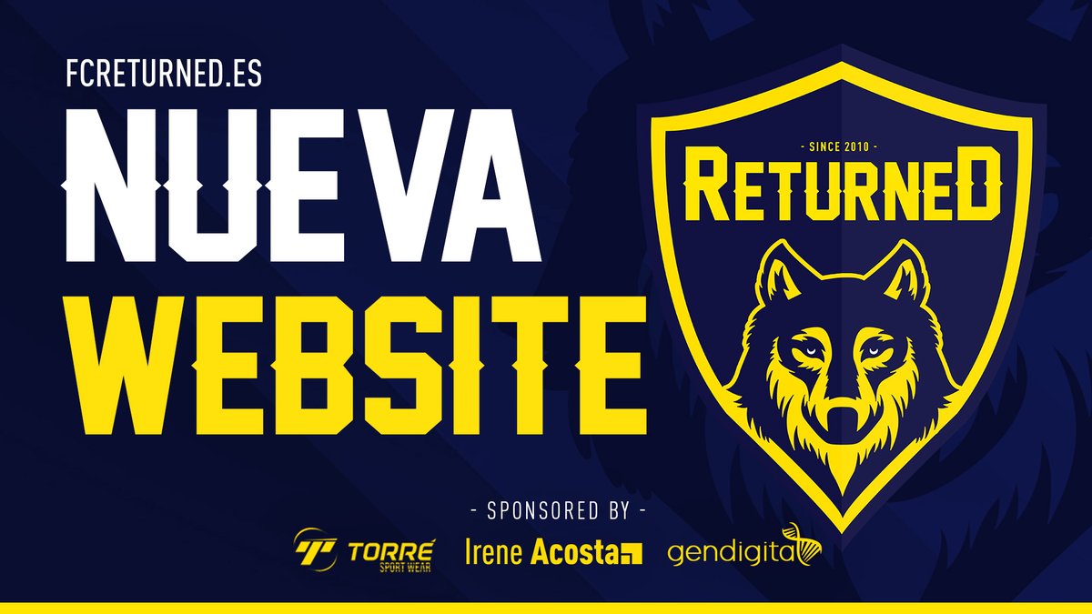 FC_Returned's tweet image. 🚨ANUNCIO 🚨

La segunda de las noticias es algo que llevamos bastante preparado y al fin hoy ve la luz....

¡ESTRENAMOS PÁGINA WEB!

Los chicos de @GenDigitalSL se han encargado de hacerla y han hecho un trabajo fabuloso 🥰🥰

➡️  fcreturned.es

#WeReturned 🐺