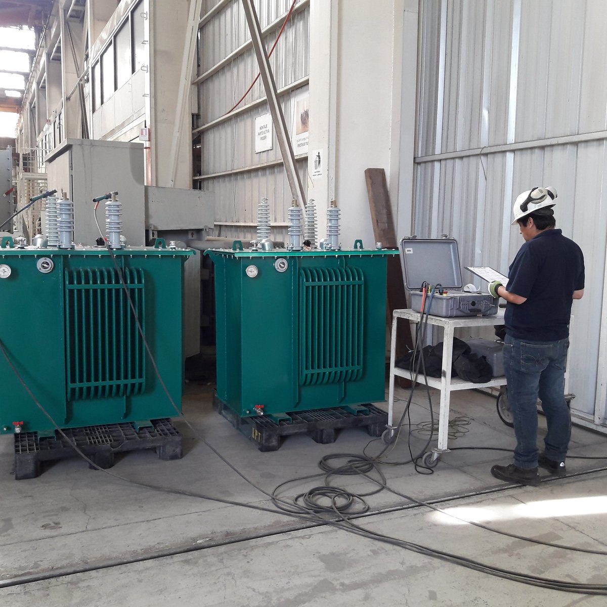 Mediciones eléctricas a transformadores de distribución