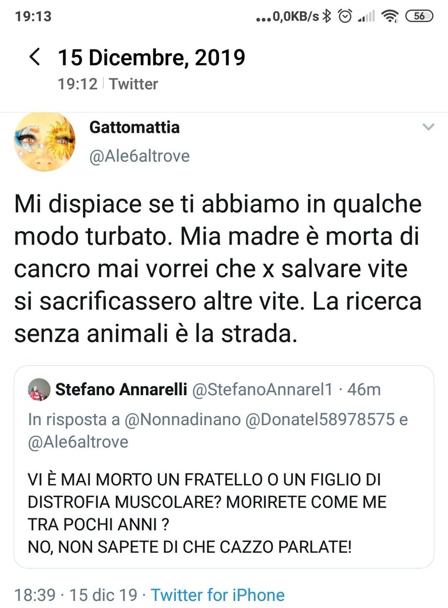Non Sono Cinzia Twitterren Gente Che Ama Piu I Topi Della Propria Madre Il Fanatismo Piu Becero
