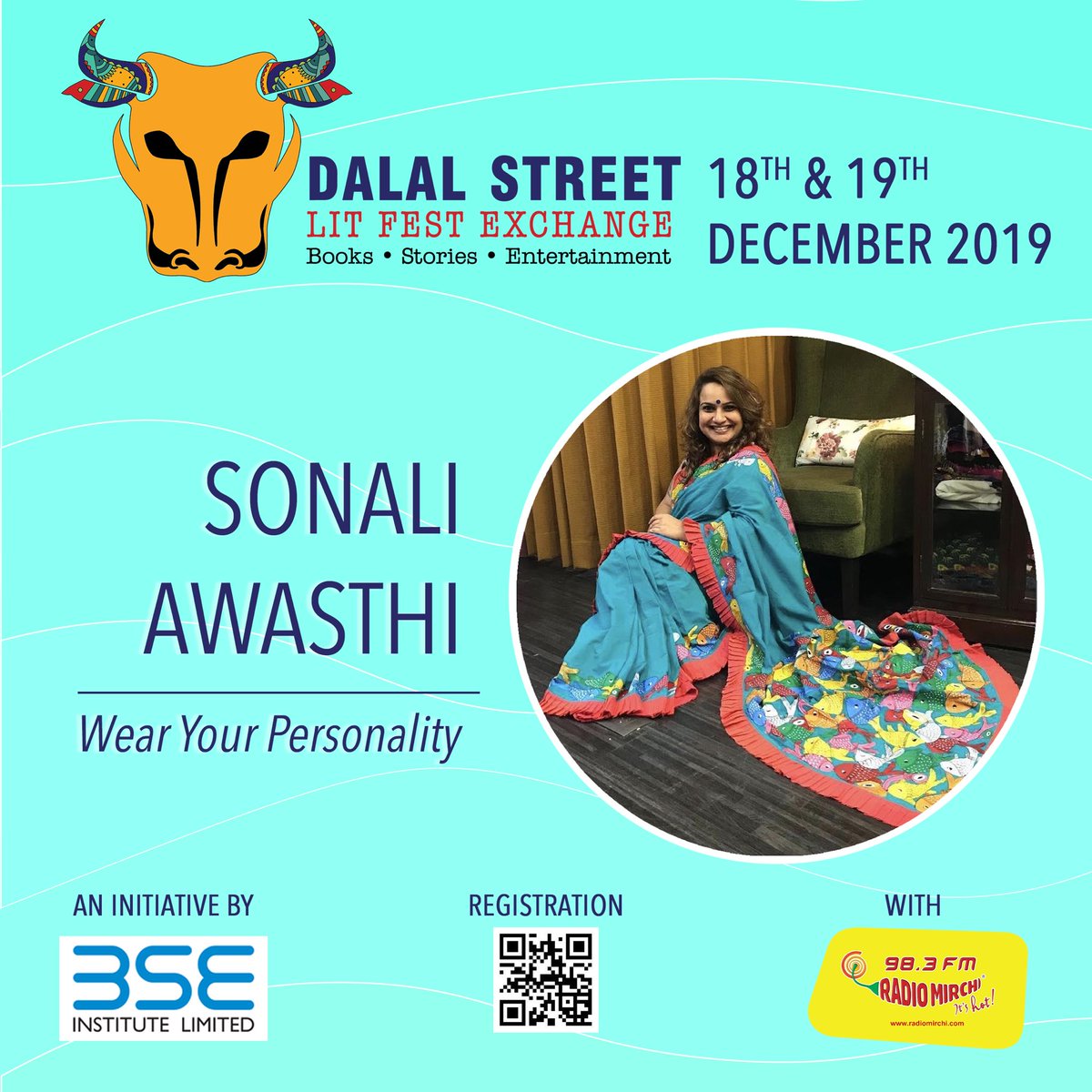 DSLITFest's tweet photo. Founder of Spoil Me Silly, stylish, and an artist through &amp; through, Sonali Awasthi will be attending #DSLFX2019 to give a special workshop on ‘Wear Your Personality!’
Date: 18th Dec, 2:00pm
Venue: Norton Hall, PJ Towers, Dalal Street. https://t.co/gmCclgYDKt