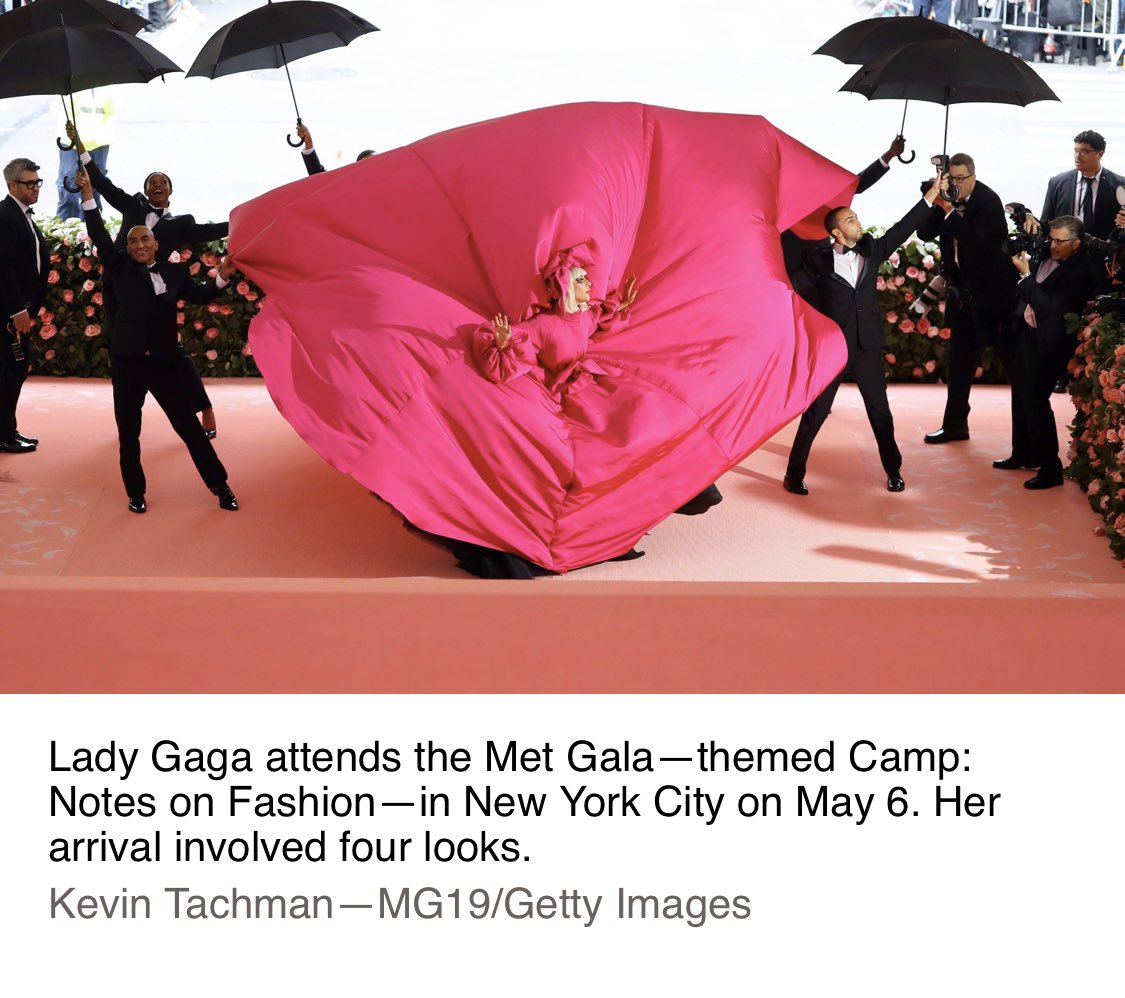 Thank you!  <a href="/TIME/">TIME</a>  for including my #MetGala Pic of <a href="/ladygaga/">Lady Gaga</a> in your TIME top 100 photos of 2019 bit.ly/35uYnRH  #Ladygaga