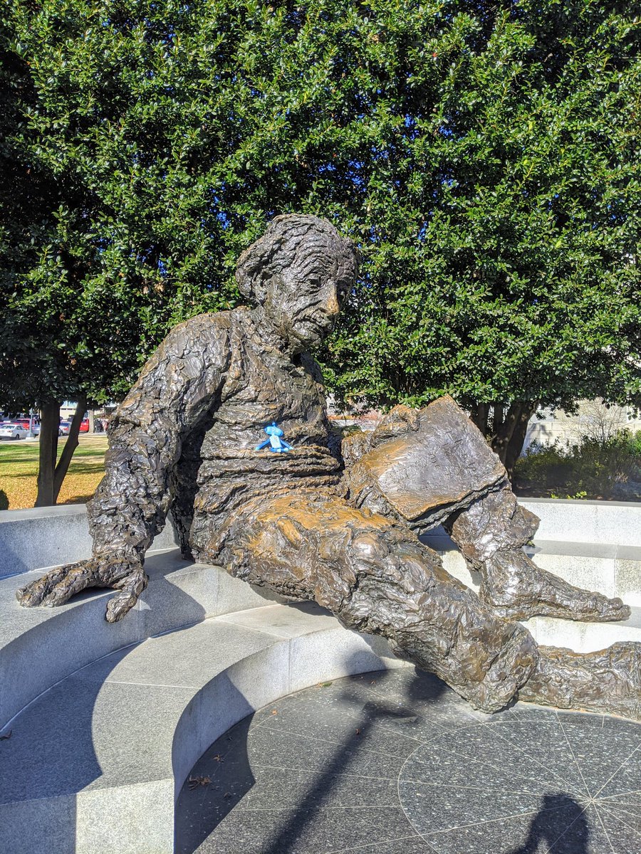 Hanging out w Einstein & talking about #OST #STEM w #wheresALLi & #afterschoolSTEM
