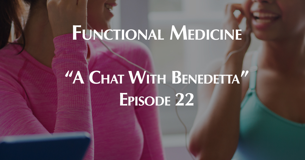 Do you treat your skin care as a cosmetic or as medicine? Back in episode 22 of "A Chat With Benedetta," we discussed the philosophy of functional medicine, and how it relates to the philosophy of care at Benedetta. Give it a listen! ss1.us/a/1eESjLDy