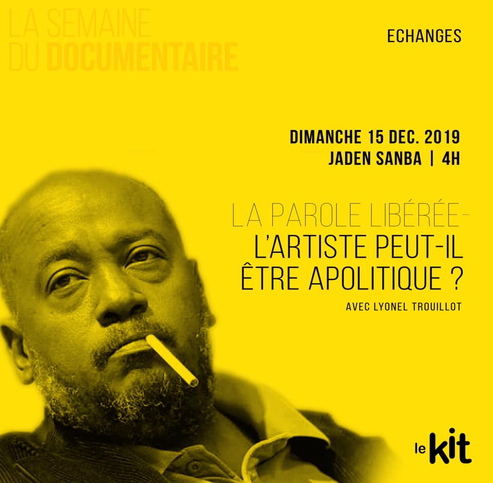 AssociationKIT's tweet image. Aujourd&apos;hui, 4 hr pm, ne le ratez! 

#LeKit
#LaParoleLiberee
#LaSemaineduDocumentaire
#Du9au16decembre