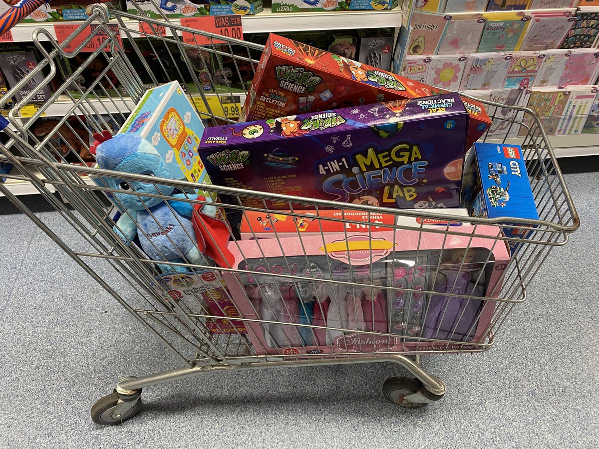 TweddleEng's tweet photo. We raised over £123 for #MissionChristmas and used that money to buy and donate presents for the charity. We had a cake sale and Owner Derek Tweddle cooked up a breakfast! @cfmradio https://t.co/rHhEOz9G1c