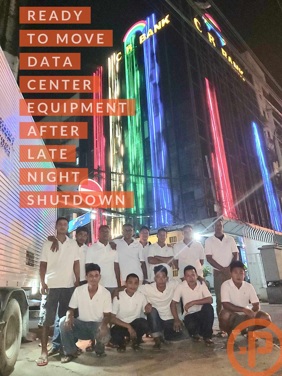 PathwayMoving's tweet image. Moving some very sensitive online banking data center equipment 1 hour north of Yangon. #yangon #myanmar