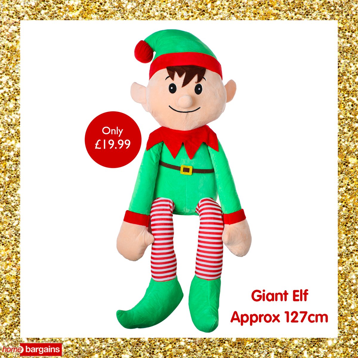 elf teddy home bargains