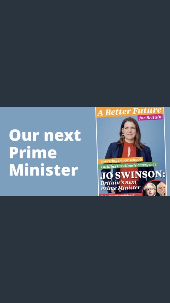Sheilam19534814's tweet photo. @LBC #AbsenteeMP #FauxJO
Jaunted in her #EGOBUS
With ‘Jo Swinson’s Liberal Democrats’ plastered on it
Her only talent was self promoting her overinflated ego which crash landed
She tried Blamed fall on Sexism😳
Whilst hard working women
@NicolaSturgeon & #Amy worked hard to WIN🏴 https://t.co/WD5va5oeXd