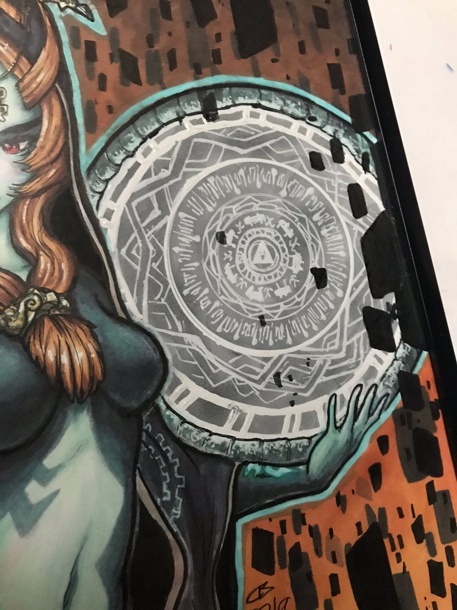 takkun_art's tweet photo. One of the new pieces I’ll have at #SacAnime2020 in a couple weeks! Midna in her Twili form from #TheLegendofZelda #TwilightPrincess! NOW available on my Etsy and is included in my current End of the Year sale! Everything 20% Off! LINK IN MY BIO!
#midna #midnatrueform #genesis7 https://t.co/3qoT17NKfD