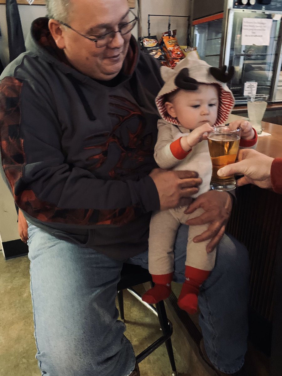 amber92699's tweet photo. Grandpa Andy already taking Grayson to the elks 🤣 https://t.co/QNcwAp63Wa