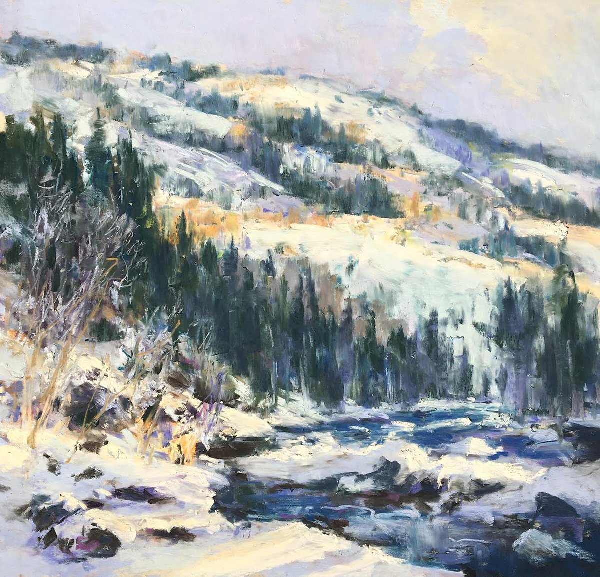 Saks_Galleries's tweet photo. #picoftheday ~ Clive Tyler "Winter Pass" 10" x 10" Pastel #winter #snow #mountain #clivetyler #winterpass #snowscene #painting #pastel https://t.co/McQDTkjdxx