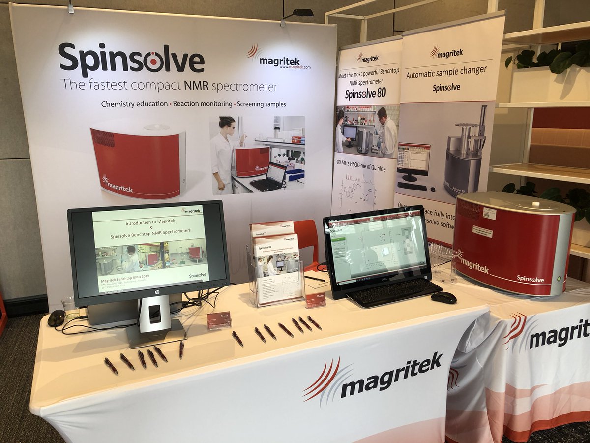 Excited to be at #inorganic19 <a href="/RACInational/">Royal Australian Chemical Institute</a> in beautiful Wollongong, Australia. We have a live Spinsolve #benchtopNMR at our booth - if you are here and want to learn more please come and say hi. #ozchem