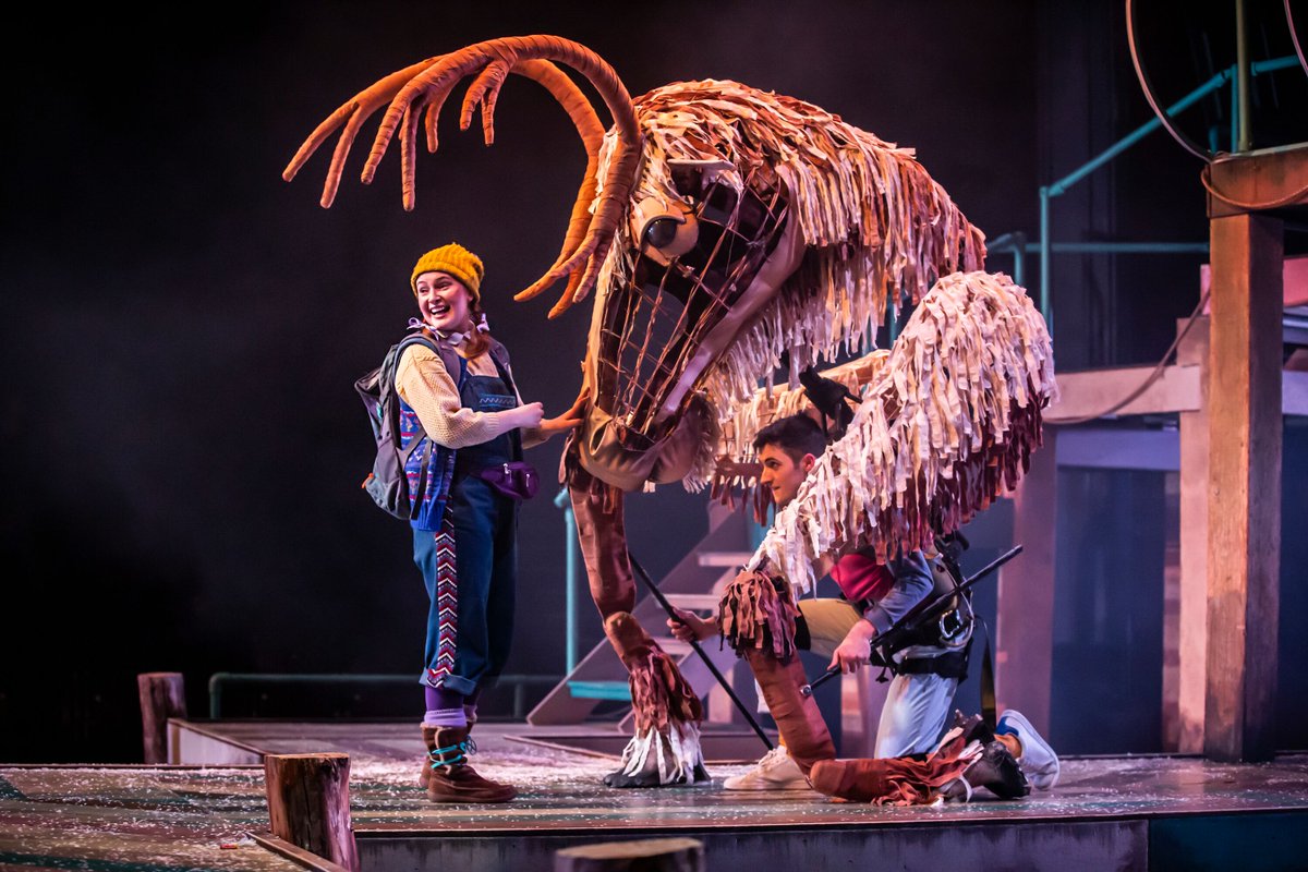 Northern Stage - the Snow Queen - lively and colourful with a magical reindeer. More snow and more evil machinations required!  Check out my review here bit.ly/2RWZvcv