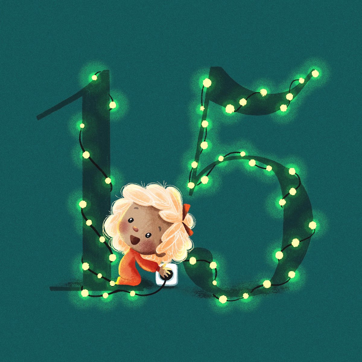 DoodleAnni's tweet photo. #AdventCalendar2019 #kidlit #kidlitart #illustration #Procreate5 https://t.co/corYnictfA